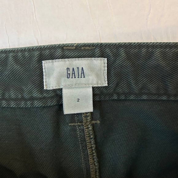 Cult Gaia x Gap Forest Green Cargo Utility Pants Womens 2/26 - Picture 11 of 14